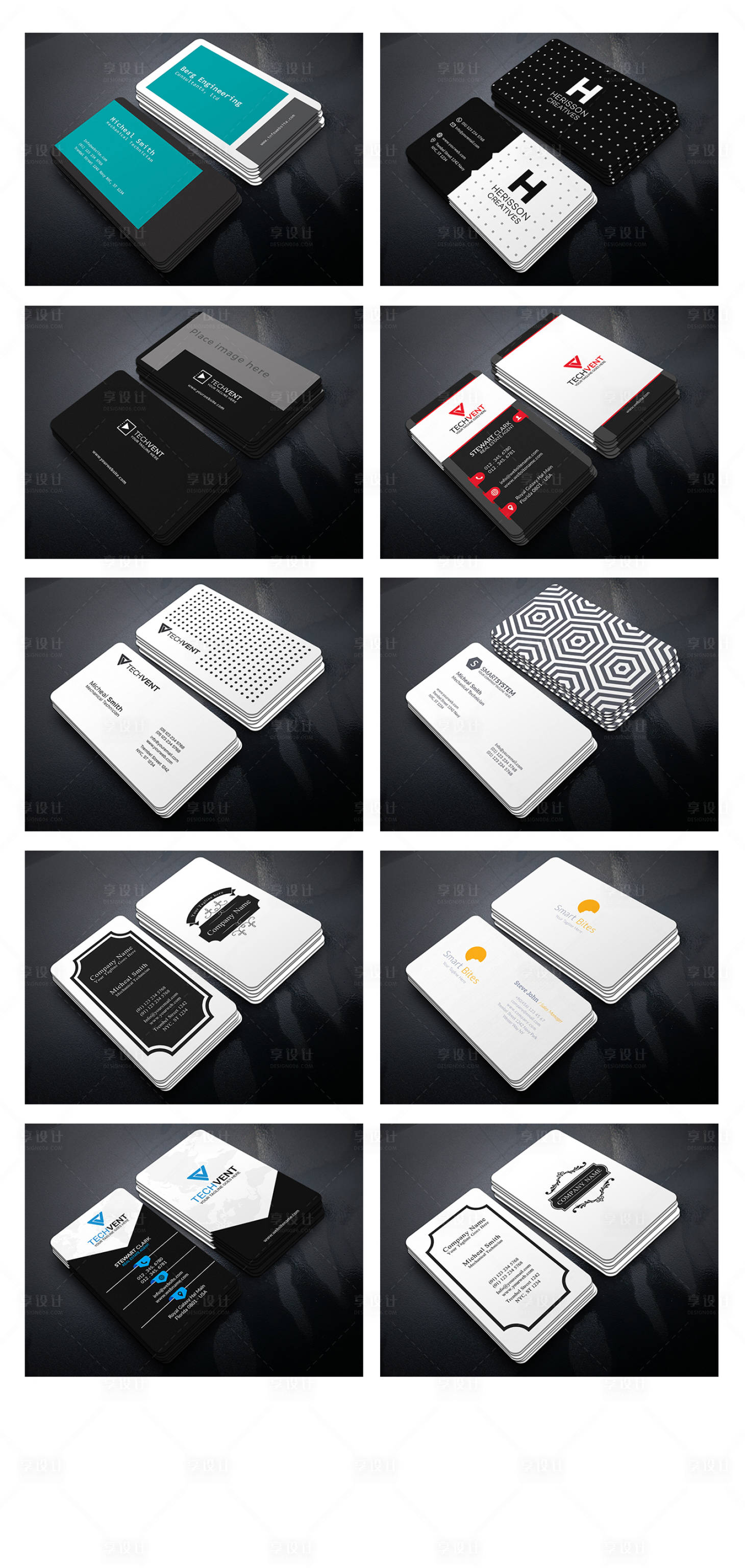 源文件下载【享设计】搜索编号：66250000076823888【欧美风时尚简约商务企业名片】