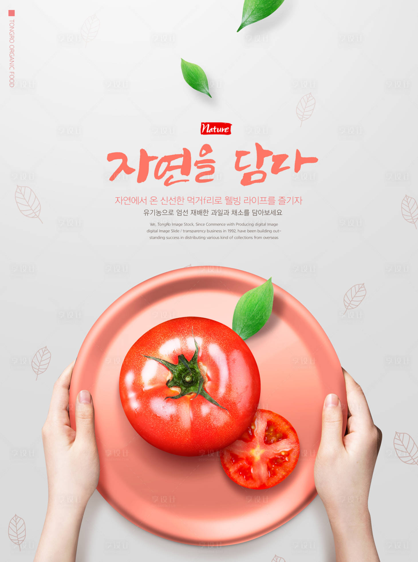 编号：20190506205444644【享设计】源文件下载-小清新健康饮食蔬菜西红柿番茄海报
