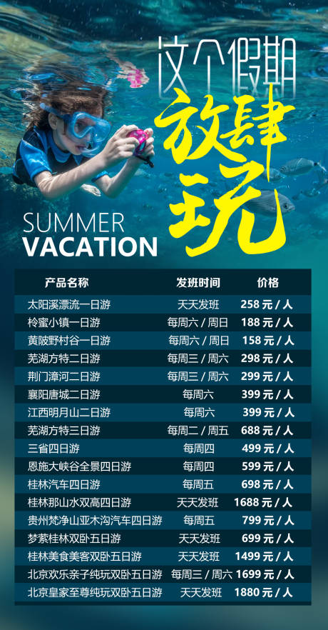 暑假国内旅游合辑-源文件【享设计】