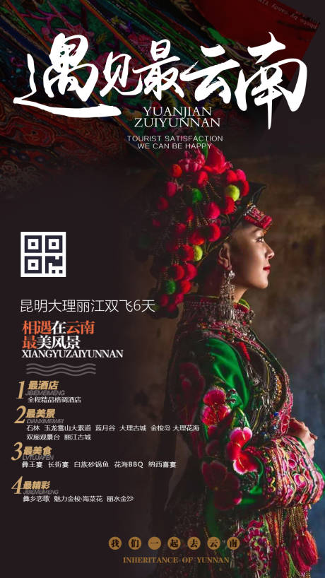 源文件下载【遇见云南民族风旅游海报】编号：50460000208974279