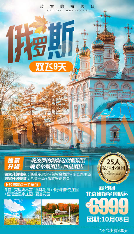 编号：20191121123148054【享设计】源文件下载-俄罗斯旅游移动端海报