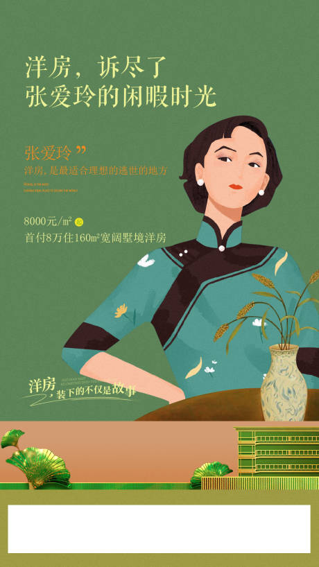 源文件下载【景观洋房价值点移动端海报】编号：94170000354773537