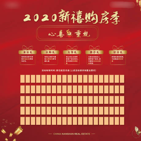 源文件下载【地产五重礼红包墙背景板】编号：55330000358627943