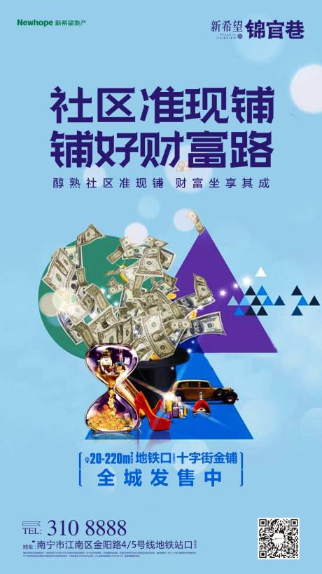 源文件下载【商业地产商铺财富海报】编号：20200109093808592