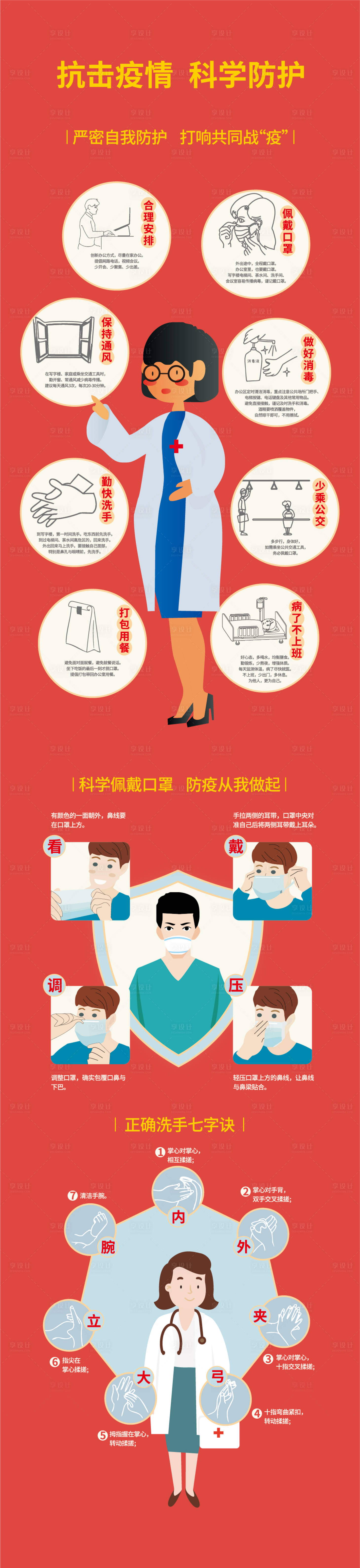 源文件下载【疫情防御微信长图专题页面】编号：13270000415521522