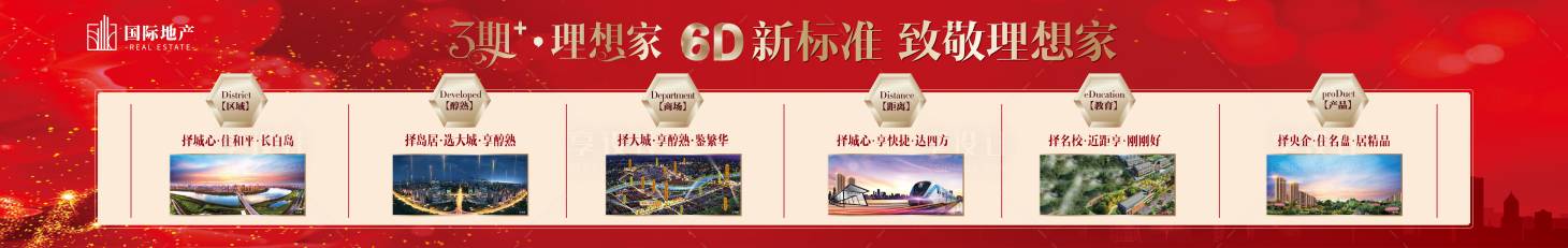 源文件下载【享设计】搜索编号：52040000411013792【房地产理想家交房交钥匙新标准户外展板】