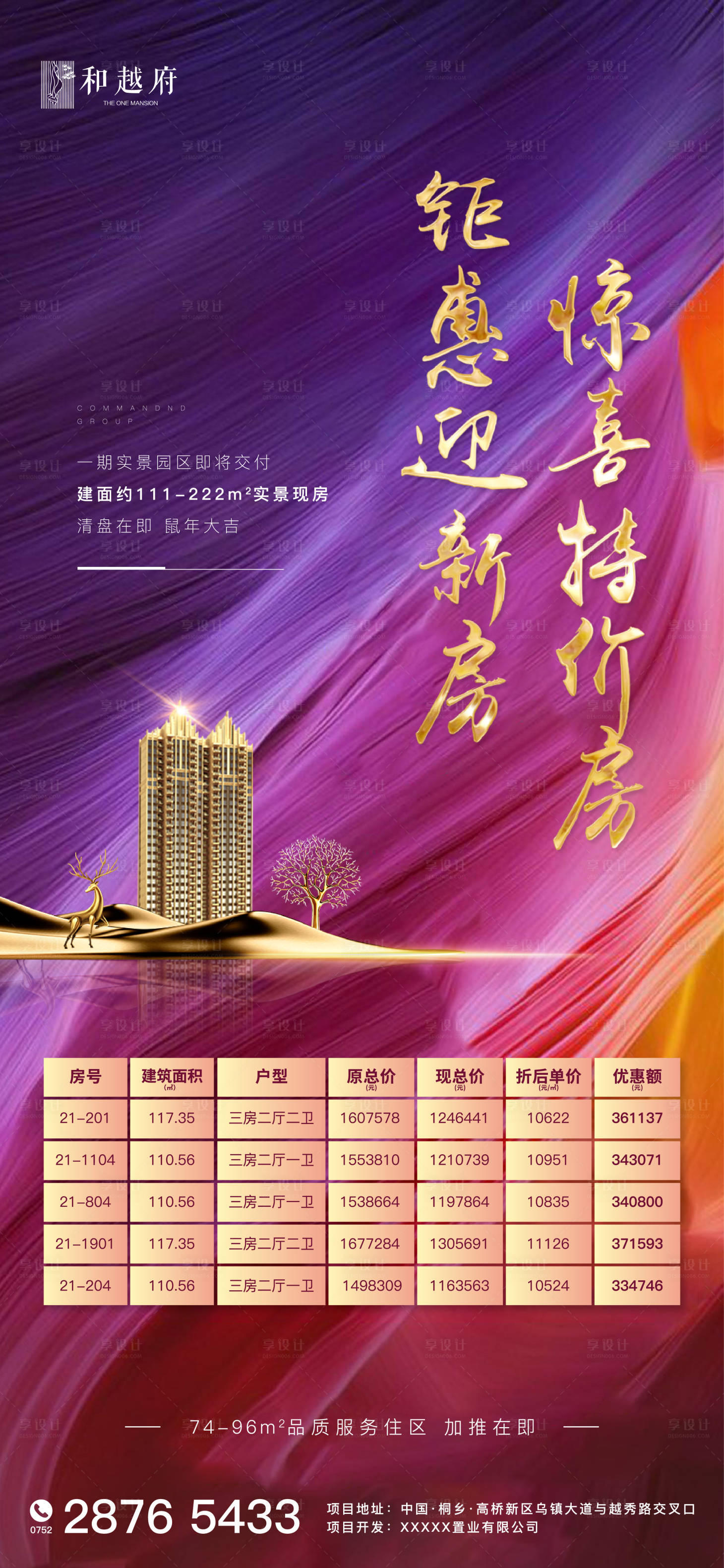 源文件下載【享設計】搜索編號：87770000434739129【房地產紅色炫彩特價房促銷貼片海報】