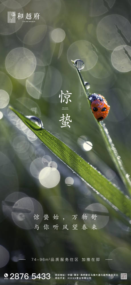 源文件下载【房地产惊蛰二十四节气海报】编号：25580000435885033