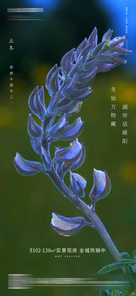 源文件下載【享設計】搜索編號：28230000435365818【立冬節氣微信海報】