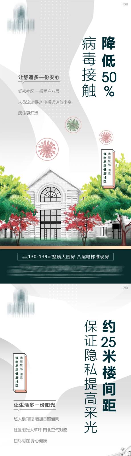 源文件下载【地产低密环境防疫海报系列】编号：20200303170950779