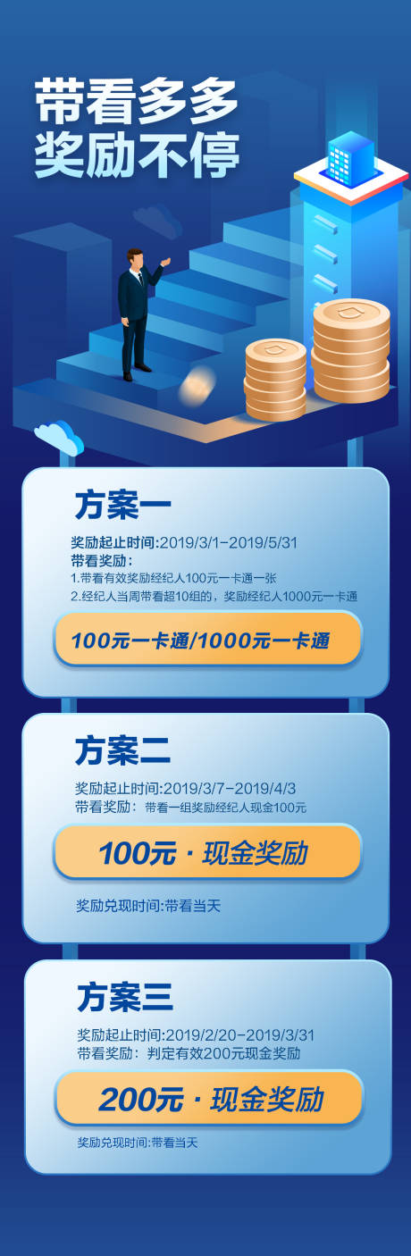 源文件下载【蓝色金币奖励插画房产专题页】编号：73860000615742813