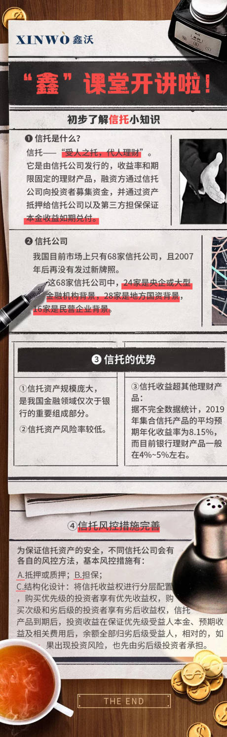 编号：20200316095924752【享设计】源文件下载-信托小知识海报长图