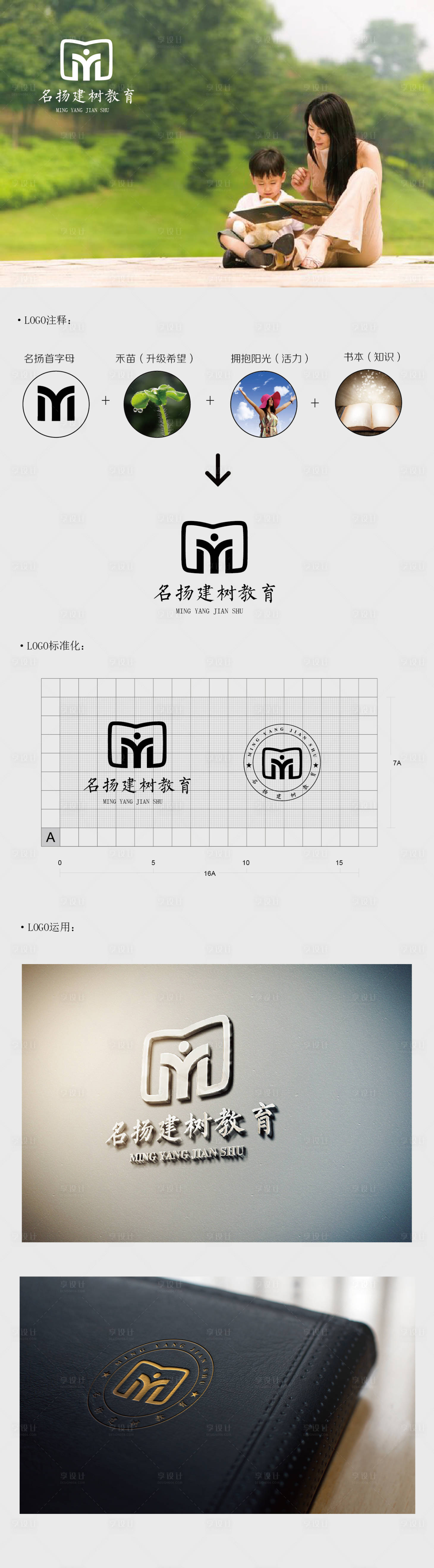 源文件下载【教育培训机构logo提案】编号：75970000551732082