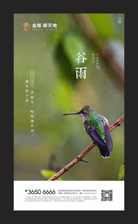 源文件下載【享設計】搜索編號：45220000515771790【谷雨節氣移動端海報】