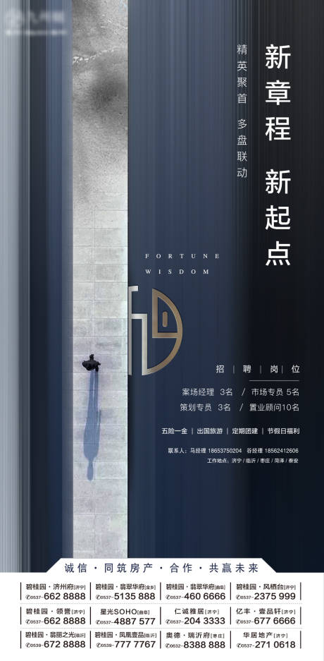 源文件下载【地产招聘移动端海报】编号：29910000575884315