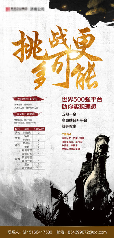 源文件下载【招聘海报】编号：61400000641903505