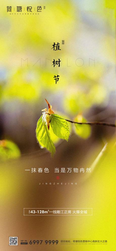 源文件下载【植树节节日移动端海报】编号：20200309131125323