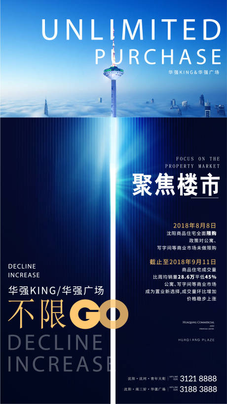 源文件下载【聚焦楼市热点宣传海报】编号：75620000551018056