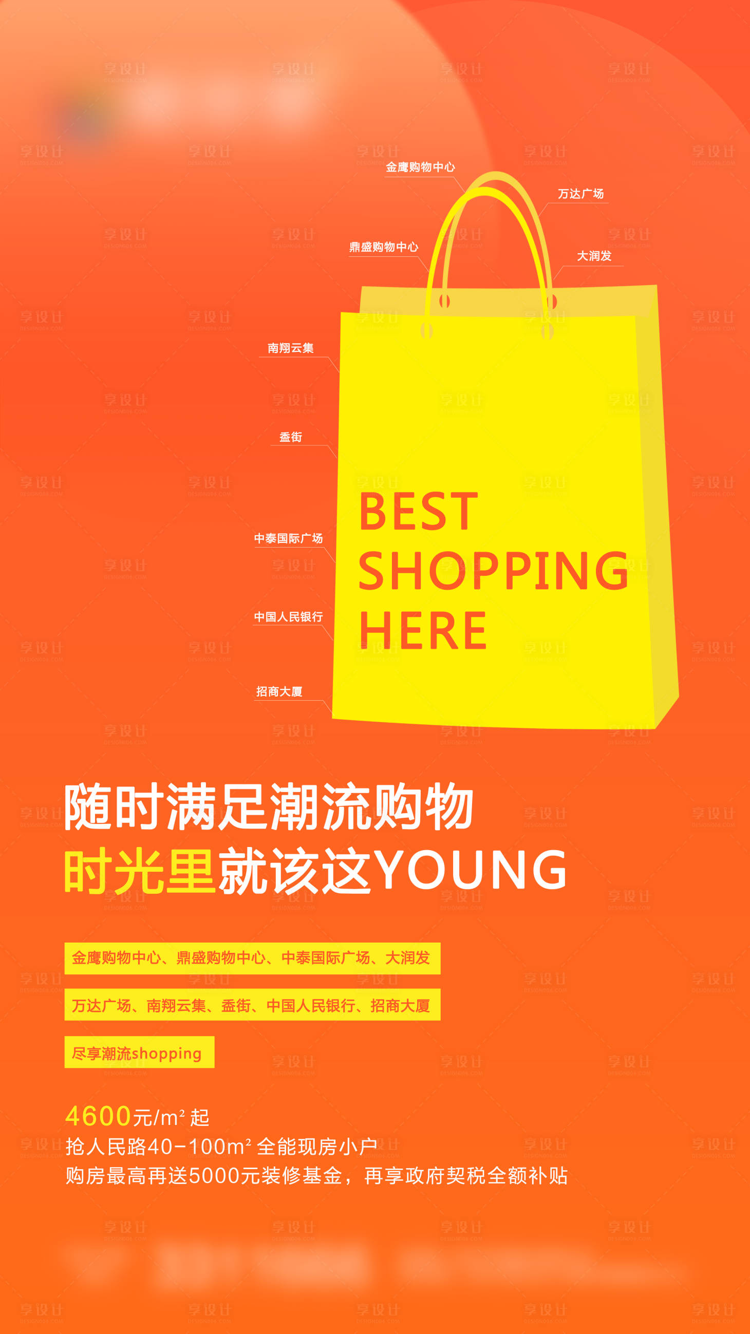 源文件下載【享設計】搜索編號：16990000475303706【房地產地理位置分析海報】