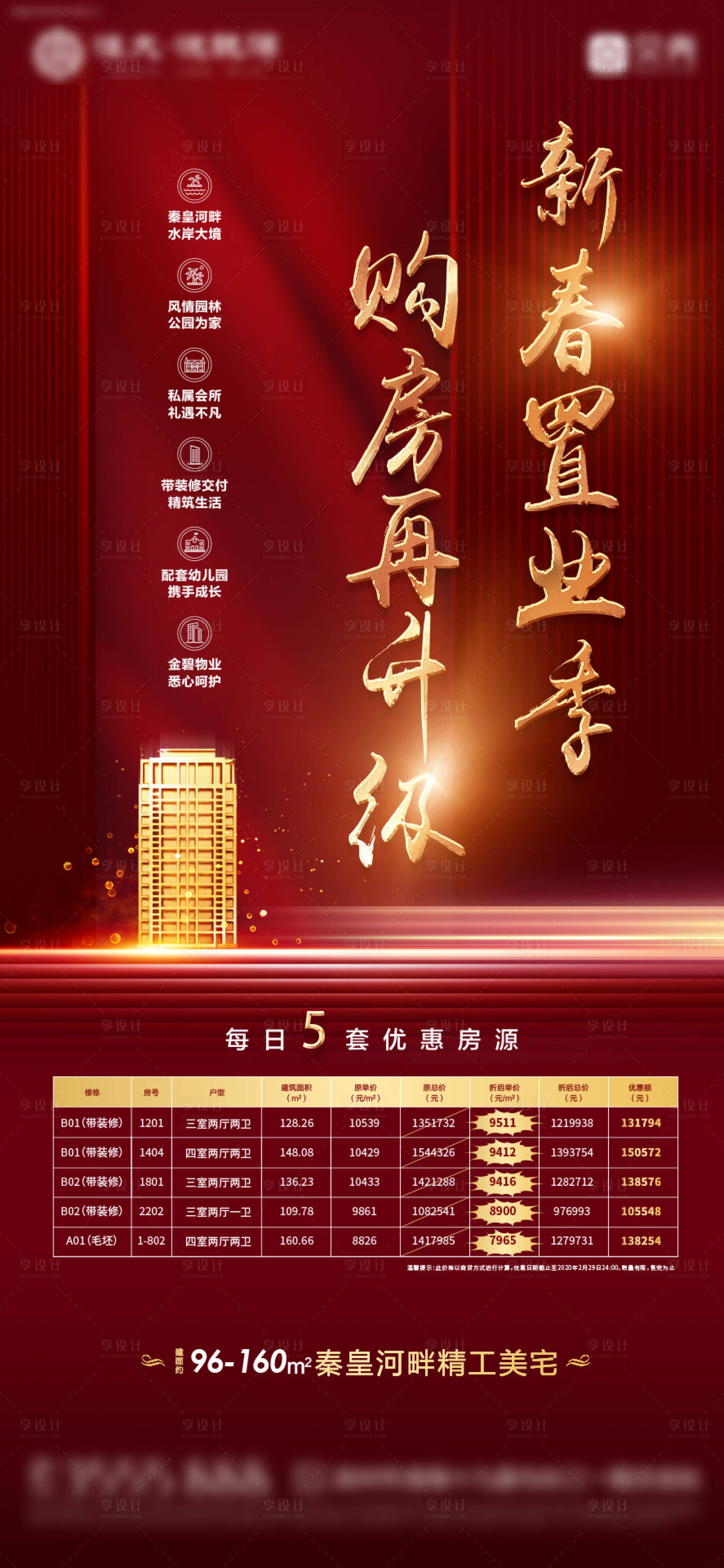 源文件下載【享設(shè)計(jì)】搜索編號：13840000555919563【房地產(chǎn)紅金促銷特價(jià)房海報(bào)】