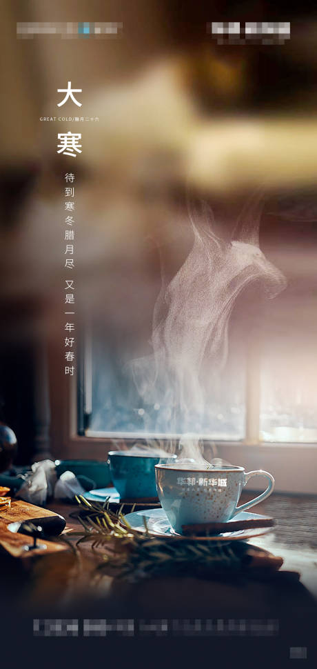 源文件下载【大寒海报】编号：98260000757945932