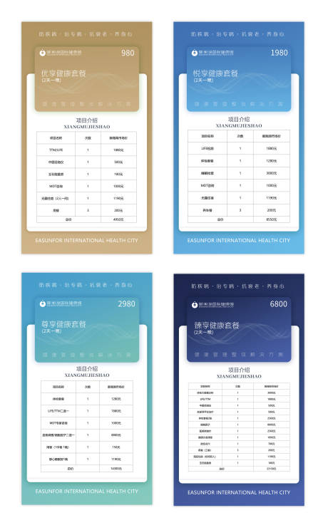源文件下载【健康套餐会员卡介绍海报】编号：23450000675911316