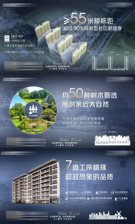 源文件下载【房地产价值点调性大气系列海报】编号：20200417100958190