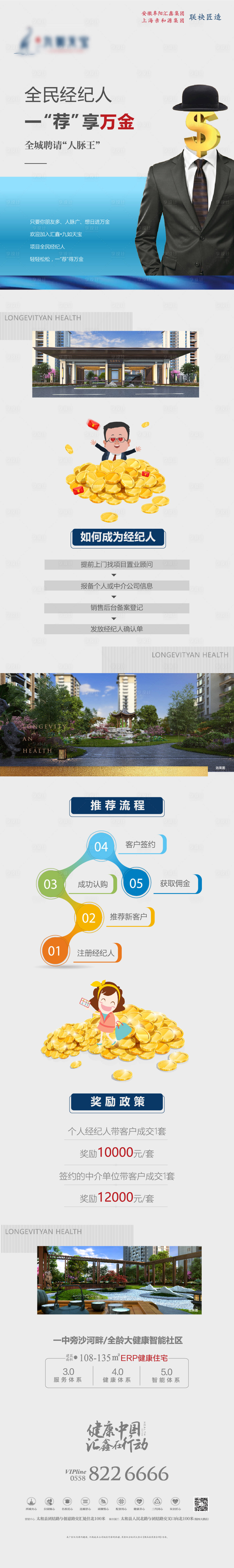 源文件下载【房地产全民经纪人长图】编号：78980000703664631