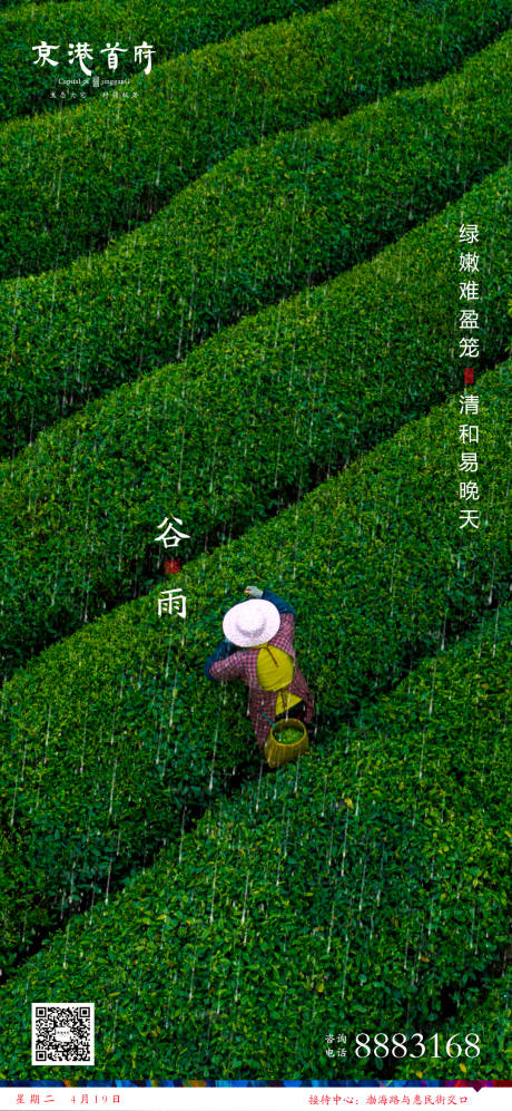 源文件下载【谷雨节气移动端海报】编号：29540000654843506