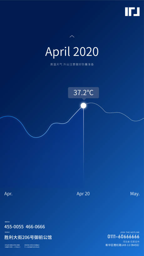 编号：20200403102840387【享设计】源文件下载-地产创意高温提醒海报