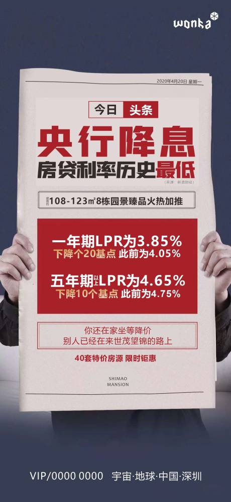 源文件下载【房地产热点报纸形式海报】编号：53410000790537350