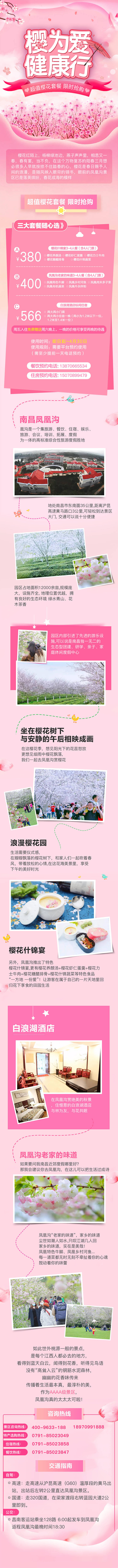 源文件下载【享设计】搜索编号：26140000806961056【旅游樱花景点长图】