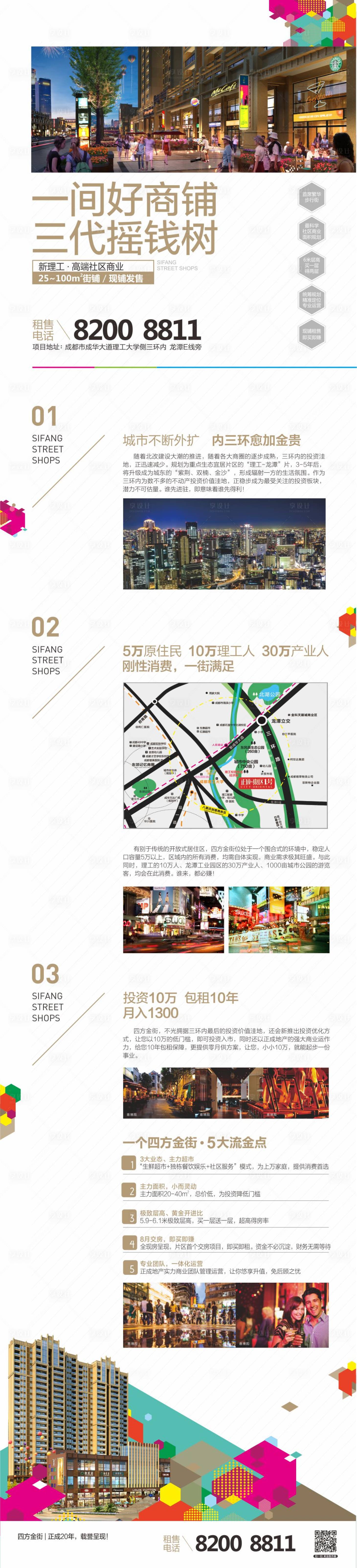 源文件下载【享设计】搜索编号：42350000639172774【地产海报商业长图】