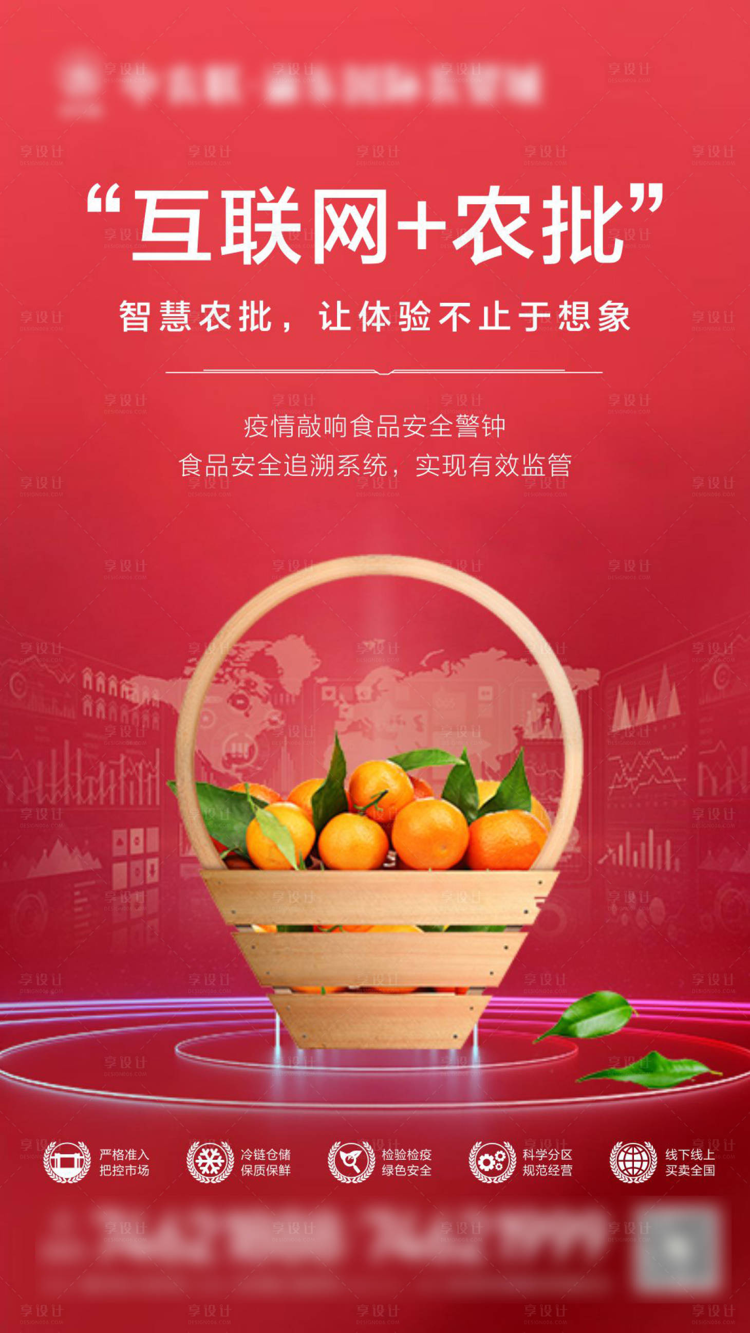 源文件下载【互联网农批微信移动端海报】编号：98920000800087954