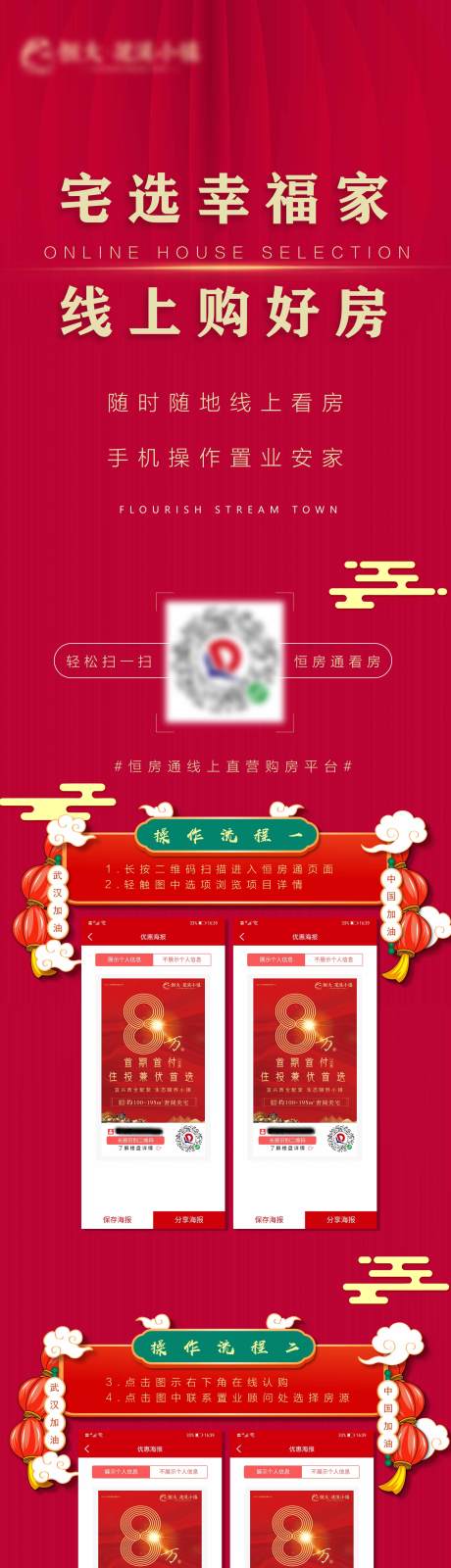 源文件下载【地产线上购房流程操作长图】编号：79490000671929924
