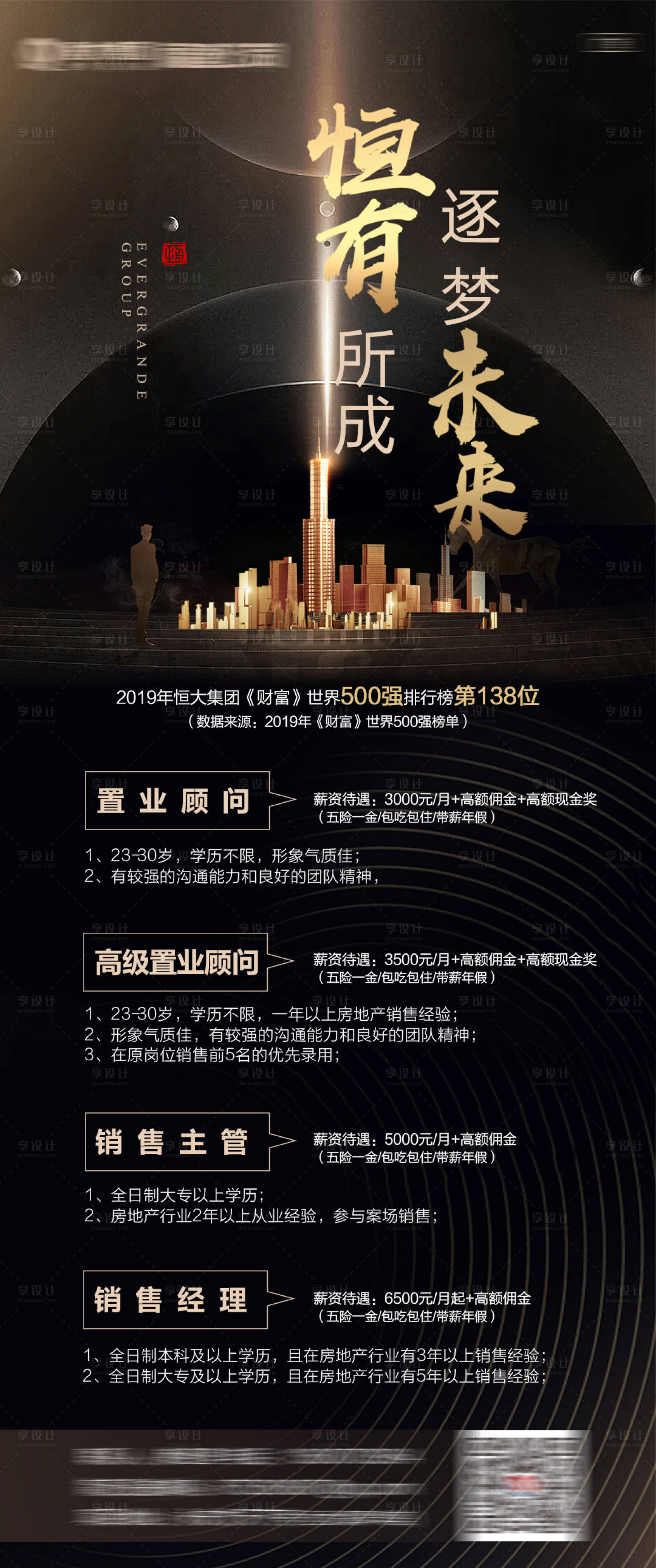 源文件下載【房地產招聘微信長圖海報】編號：95540000703089873