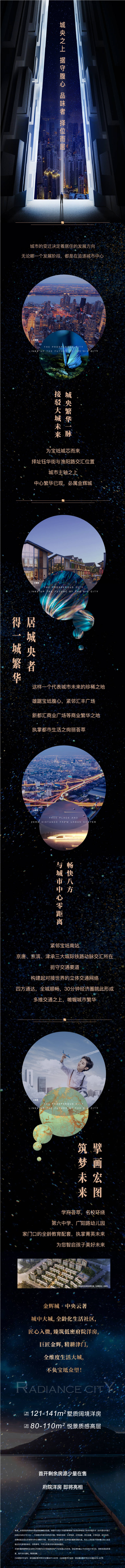 源文件下载【黑金地产长图】编号：90400000645702957