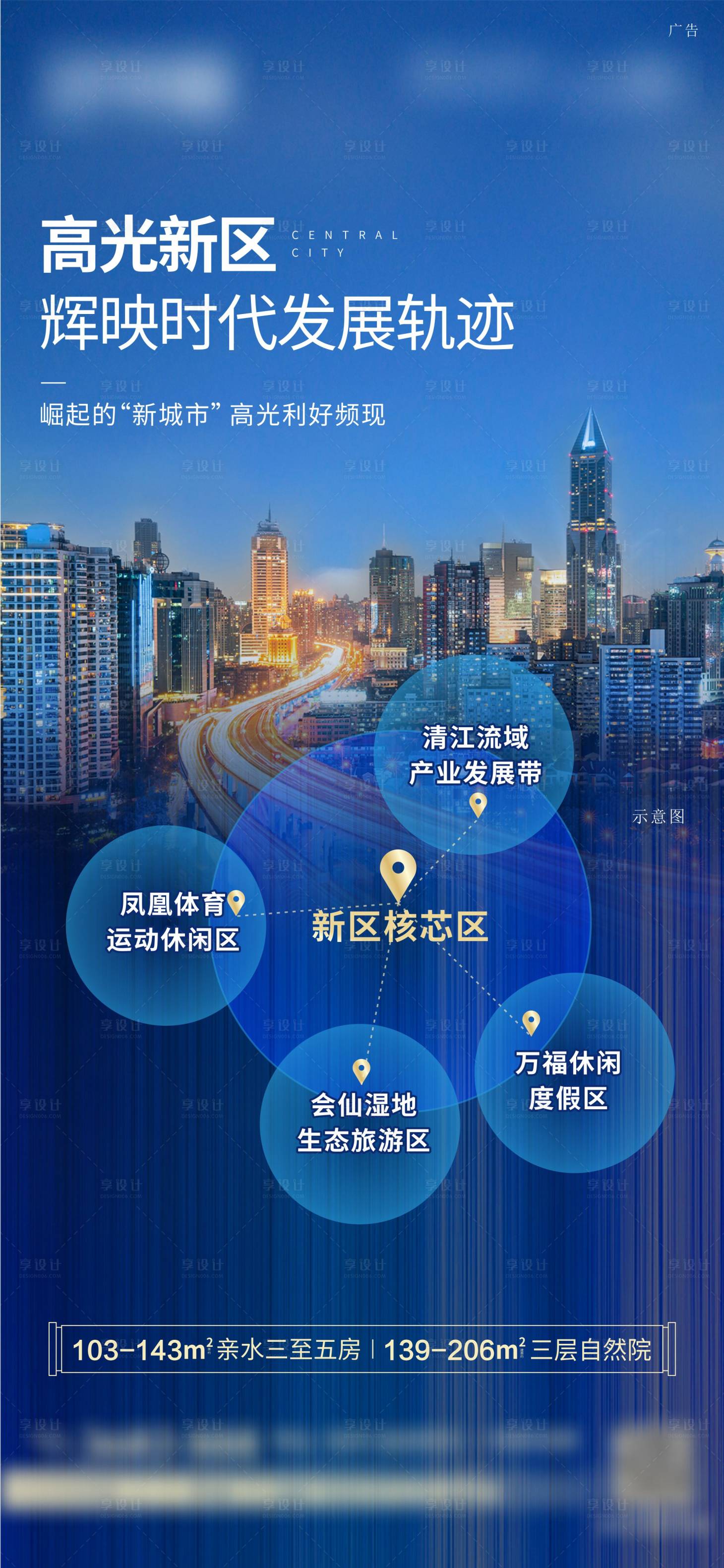 源文件下载【享设计】搜索编号：76390000720314569【地产配套海报】