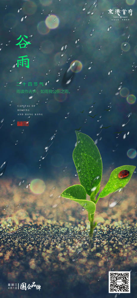 源文件下载【谷雨微信海报】编号：29230000647016358