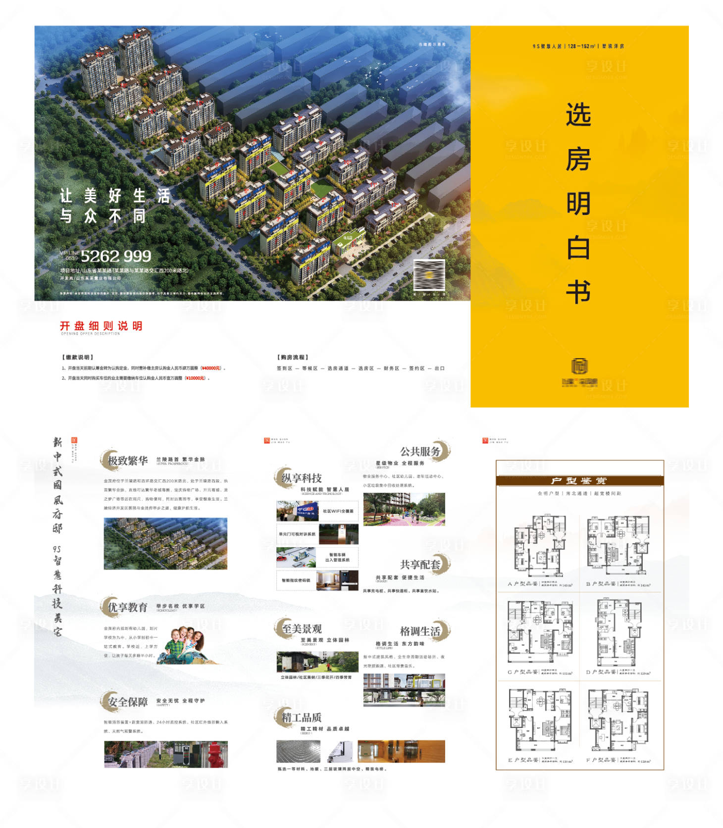 源文件下载【享设计】搜索编号：63220000905917182【地产选房明白书】