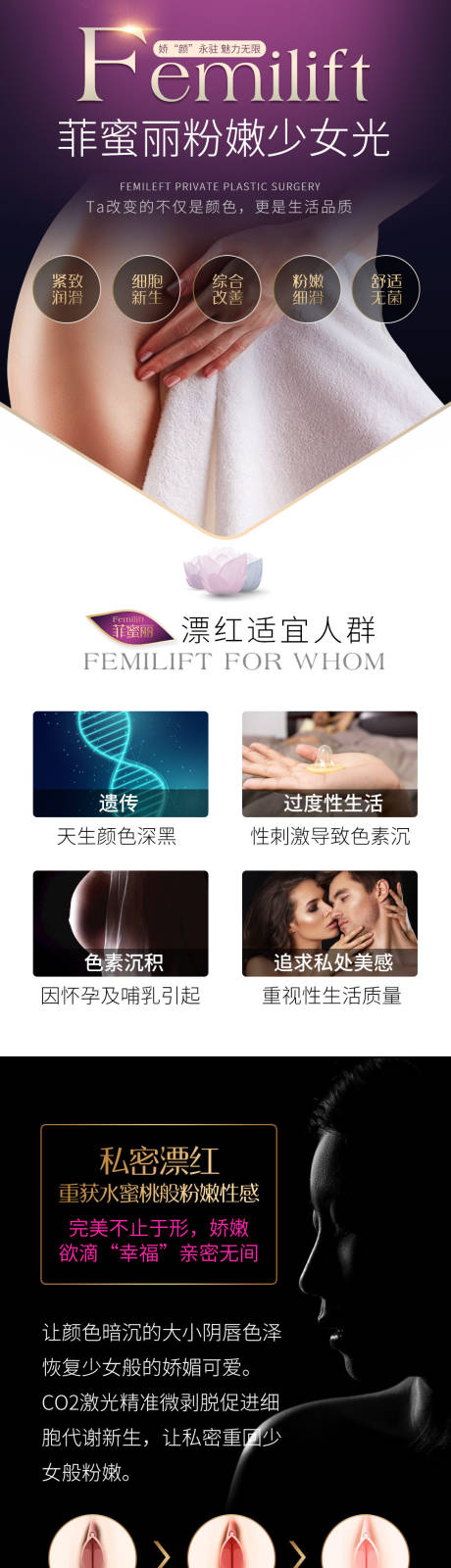 源文件下载【Femilift菲蜜丽私密漂红详情页】编号：35630001025375384