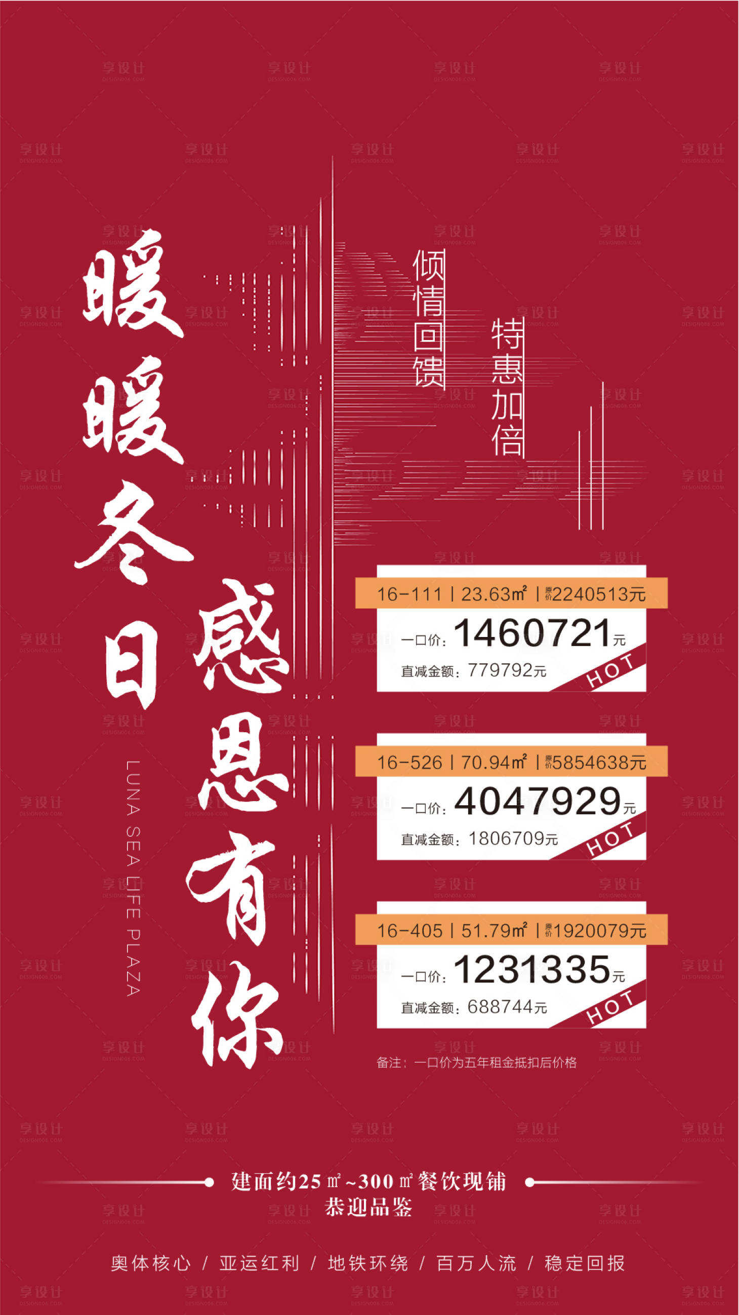 源文件下载【享设计】搜索编号：77710000855152289【特价房海报】