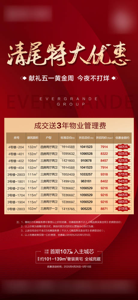 源文件下载【地产特价房源促销海报】编号：10690001017993031