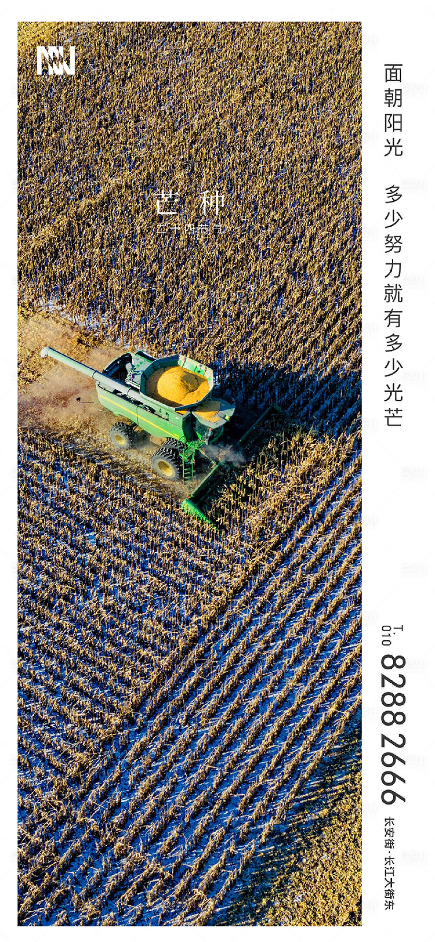 源文件下载【享设计】搜索编号：99030001019707886【芒种海报】