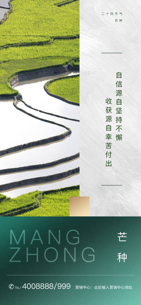 源文件下载【房地产芒种节气海报】编号：44230000955646977