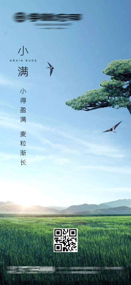 源文件下载【房地产小满节气移动端海报】编号：69570000876082166