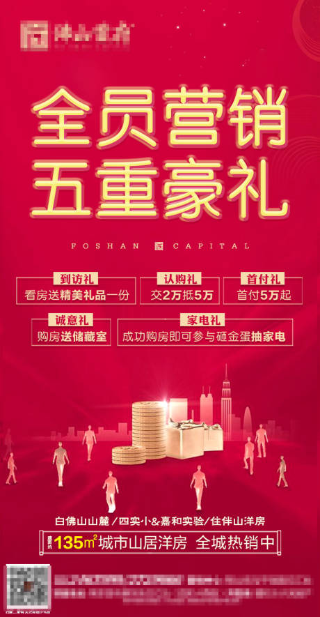 源文件下载【地产全民营销经纪人海报】编号：93010000903417785