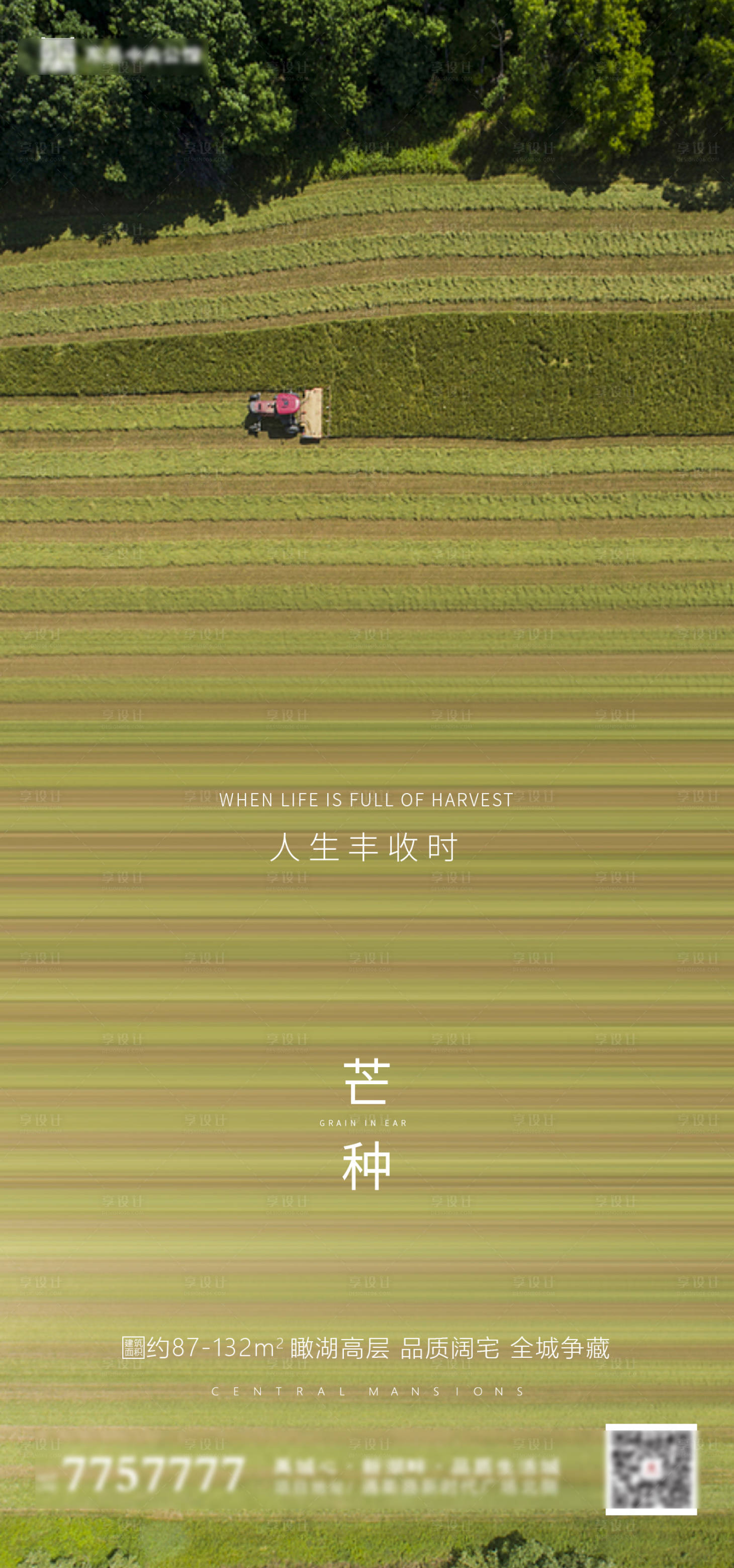 源文件下載【享設(shè)計】搜索編號：11820000962687648【房地產(chǎn)芒種節(jié)氣海報】