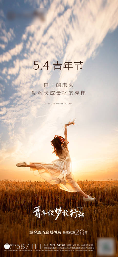源文件下载【地产青年节海报】编号：22330000888814952