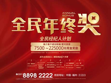 源文件下载【地产年终奖海报展板】编号：20870000881837644